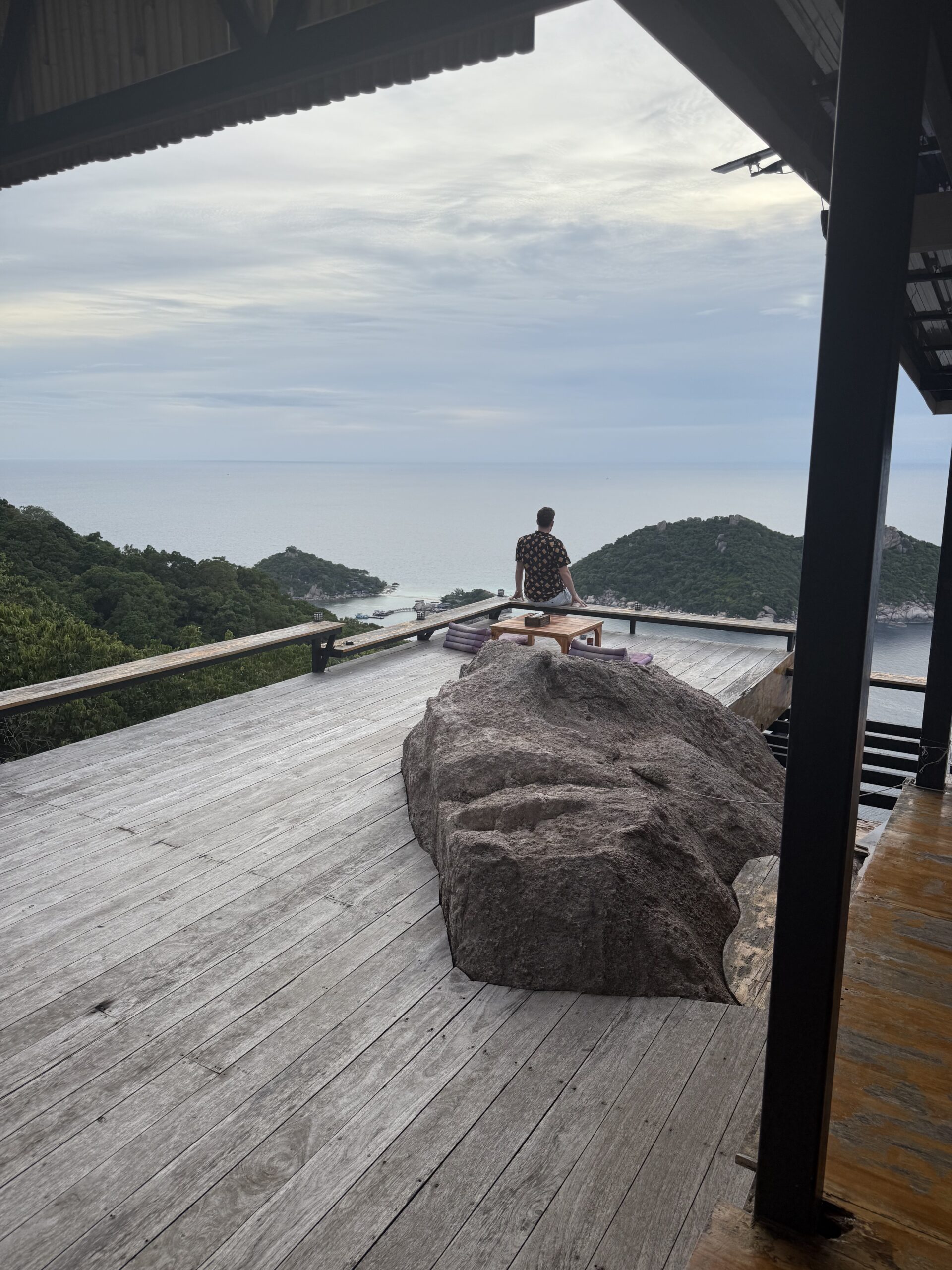 Lookout over islands and ocean